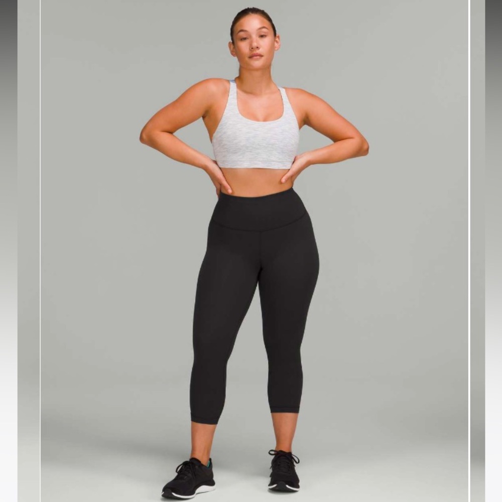 Wunder Train Contour Fit High-Rise Crop 21" - Black, Size 10